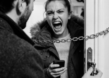 Ты запер меня в квартире и забрал ключи,